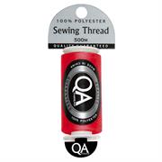 THREAD 500M CARDED PACK 6, RED - 200